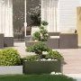 Jardinera acero verde oliva 100x100x40 cm de , Maceteros y jardineras - Ref: Foro24-860818, Precio: 78,03 €, Descuento: %