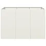 Jardinera acero blanco 120x80x80 cm de , Maceteros y jardineras - Ref: Foro24-860788, Precio: 113,45 €, Descuento: %