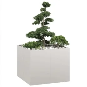 Jardinera 100x100x80 cm acero inoxidable von , Töpfe und Pflanzgefäße - Ref: Foro24-860826, Preis: 192,96 €, Rabatt: %