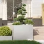 Jardinera 100x100x80 cm acero inoxidable de , Maceteros y jardineras - Ref: Foro24-860826, Precio: 192,96 €, Descuento: %