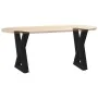 Patas de mesa de centro 2uds acero negro 38x(42-43,3) cm de , Patas para mesas - Ref: Foro24-4012700, Precio: 65,98 €, Descue...