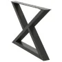 Patas para mesa de centro 2 uds acero antracita 70x(42-43,3) cm de , Patas para mesas - Ref: Foro24-4012714, Precio: 84,52 €,...