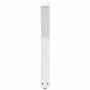 Patas de mesa de comedor 2 uds acero blanco 60x(72-73,3) cm de , Patas para mesas - Ref: Foro24-4012721, Precio: 109,17 €, De...