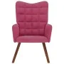 Sillón de relax de terciopelo rojo vino tinto de , Sillones - Ref: Foro24-4016815, Precio: 103,72 €, Descuento: %
