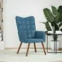 Sillón de relax de terciopelo azul de , Sillones - Ref: Foro24-4016820, Precio: 102,22 €, Descuento: %