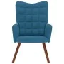 Sillón de relax de terciopelo azul de , Sillones - Ref: Foro24-4016820, Precio: 102,22 €, Descuento: %