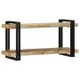 Estante de pared madera maciza de mango 90x33x45 cm von , CD- und DVD-Speicher - Ref: Foro24-4017485, Preis: 109,32 €, Rabatt: %