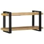 Estante de pared madera maciza de mango 90x33x45 cm von , CD- und DVD-Speicher - Ref: Foro24-4017485, Preis: 109,32 €, Rabatt: %