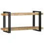 Estante de pared madera maciza de mango 90x33x45 cm von , CD- und DVD-Speicher - Ref: Foro24-4017485, Preis: 109,32 €, Rabatt: %