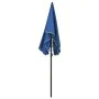 Sombrilla de jardín con palo azul azure 200x130 cm de vidaXL, Sombrillas - Ref: Foro24-315558, Precio: 40,18 €, Descuento: %