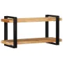 Estante de pared madera maciza de acacia 90x33x45 cm de , Almacenamiento para CD y DVD - Ref: Foro24-4017487, Precio: 86,74 €...