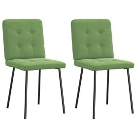 Sillas de comedor 2 unidades terciopelo verde claro von , Essstühle - Ref: Foro24-4101060, Preis: 81,48 €, Rabatt: %