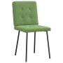 Sillas de comedor 2 unidades terciopelo verde claro de , Sillas de comedor - Ref: Foro24-4101060, Precio: 81,48 €, Descuento: %