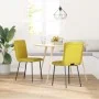 Sillas de comedor 2 unidades terciopelo amarillo de , Sillas de comedor - Ref: Foro24-4101216, Precio: 85,97 €, Descuento: %