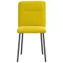Sillas de comedor 2 unidades terciopelo amarillo de , Sillas de comedor - Ref: Foro24-4101216, Precio: 85,97 €, Descuento: %