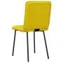 Sillas de comedor 2 unidades terciopelo amarillo de , Sillas de comedor - Ref: Foro24-4101216, Precio: 85,97 €, Descuento: %