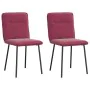 Sillas de comedor 2 unidades terciopelo rojo tinto von , Essstühle - Ref: Foro24-4101214, Preis: 85,97 €, Rabatt: %