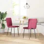 Sillas de comedor 2 unidades terciopelo rojo tinto von , Essstühle - Ref: Foro24-4101214, Preis: 85,97 €, Rabatt: %