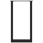Patas de mesa de centro forma U 2uds acero negro 50x(90-91) cm by , Table legs - Ref: Foro24-4013220, Price: 122,08 €, Discou...