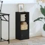 Librería de madera contrachapada roble negro 31x24x77 cm de , Librerías y estanterías - Ref: Foro24-860329, Precio: 39,17 €, ...