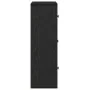 Librería de madera contrachapada roble negro 60x24x76,5 cm de , Librerías y estanterías - Ref: Foro24-860383, Precio: 65,26 €...