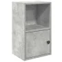 Estantería de madera de ingeniería gris hormigón 31x24x52 cm de , Librerías y estanterías - Ref: Foro24-860322, Precio: 34,06...