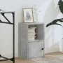 Estantería de madera de ingeniería gris hormigón 31x24x52 cm de , Librerías y estanterías - Ref: Foro24-860322, Precio: 34,06...