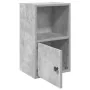 Estantería de madera de ingeniería gris hormigón 31x24x52 cm de , Librerías y estanterías - Ref: Foro24-860322, Precio: 34,06...