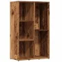 Estantería madera de ingeniería envejecida 50x25x80 cm de , Librerías y estanterías - Ref: Foro24-855780, Precio: 45,35 €, De...