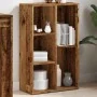 Estantería madera de ingeniería envejecida 50x25x80 cm de , Librerías y estanterías - Ref: Foro24-855780, Precio: 45,35 €, De...