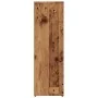 Estantería madera de ingeniería envejecida 50x25x80 cm de , Librerías y estanterías - Ref: Foro24-855780, Precio: 45,35 €, De...