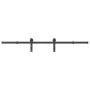 Kit de herrajes para puertas correderas acero negro 183 cm by , Door items - Ref: Foro24-4009712, Price: 54,57 €, Discount: %