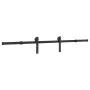 Kit de herrajes para puertas correderas acero negro 183 cm by , Door items - Ref: Foro24-4009712, Price: 54,57 €, Discount: %