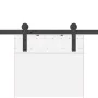 Kit de herrajes para puertas correderas acero negro 183 cm by , Door items - Ref: Foro24-4009712, Price: 54,57 €, Discount: %
