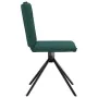 Sillas de comedor 2 unidades tela verde oscuro de , Sillas de comedor - Ref: Foro24-4101237, Precio: 104,25 €, Descuento: %