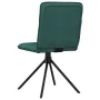 Sillas de comedor 2 unidades tela verde oscuro de , Sillas de comedor - Ref: Foro24-4101237, Precio: 104,25 €, Descuento: %