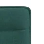 Sillas de comedor 2 unidades tela verde oscuro de , Sillas de comedor - Ref: Foro24-4101237, Precio: 104,25 €, Descuento: %