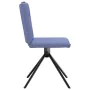 Sillas de comedor 2 uds tela azul jeans de , Sillas de comedor - Ref: Foro24-4101242, Precio: 104,25 €, Descuento: %