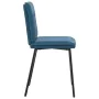 Sillas de comedor 2 unidades terciopelo azul de , Sillas de comedor - Ref: Foro24-4101254, Precio: 92,13 €, Descuento: %