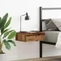 Mesita de noche flotante madera vieja 40x32x15 cm de , Mesitas de noche - Ref: Foro24-861119, Precio: 32,52 €, Descuento: %