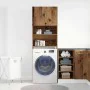 Armario lavadora madera ingeniería madera antigua 64x24x190 cm de , Accesorios para lavadoras y secadoras - Ref: Foro24-85913...