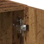 Armario lavadora madera ingeniería madera antigua 64x24x190 cm de , Accesorios para lavadoras y secadoras - Ref: Foro24-85913...