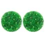 Bolas de boj artificial con luces LED 2 unidades 22 cm by , artificial flora - Ref: Foro24-3335905, Price: 36,54 €, Discount: %