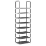 Zapatero 8 niveles negro 44x28x145 cm tejido no tejido de , Zapateros y organizadores de calzado - Ref: Foro24-4100619, Preci...