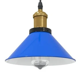 Lámpara colgante regulable en altura E27 oscuro brillante Ø22cm de , Lámparas - Ref: Foro24-4103444, Precio: 29,10 €, Descuen...