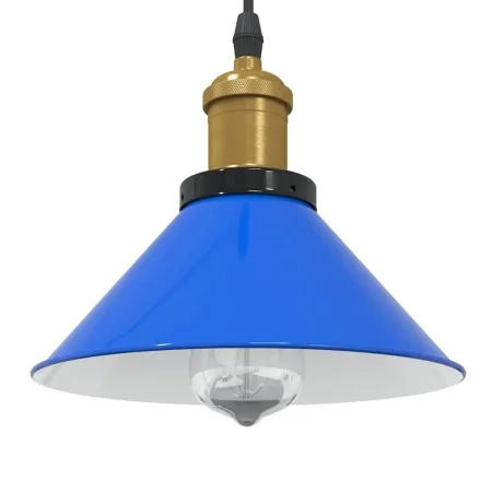 Lámpara colgante regulable en altura E27 oscuro brillante Ø22cm de , Lámparas - Ref: Foro24-4103444, Precio: 29,10 €, Descuen...