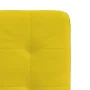 Sillas de comedor 4 unidades terciopelo amarillo de , Sillas de comedor - Ref: Foro24-3315164, Precio: 157,24 €, Descuento: %