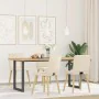 Sillas de comedor 4 unidades lino de , Sillas de comedor - Ref: Foro24-3315179, Precio: 201,79 €, Descuento: %