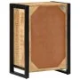 Aparador de madera maciza de mango rugosa 50x35x70 cm de , Aparadores - Ref: Foro24-4013585, Precio: 209,44 €, Descuento: %