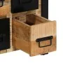 Aparador de madera maciza de mango rugosa 50x35x70 cm de , Aparadores - Ref: Foro24-4013585, Precio: 209,44 €, Descuento: %